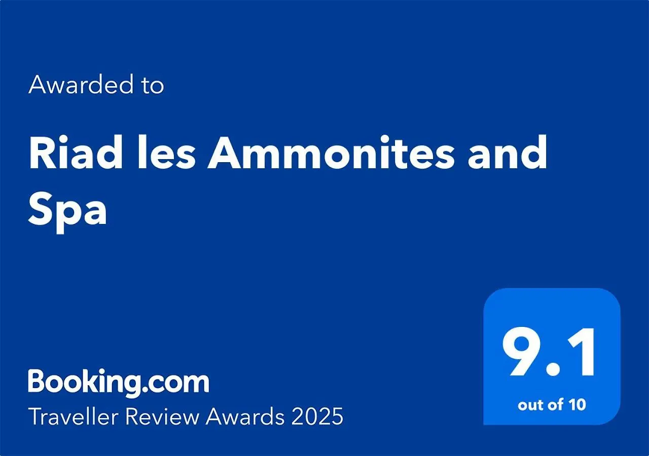 Riad Les Ammonites And Spa Marrakesh